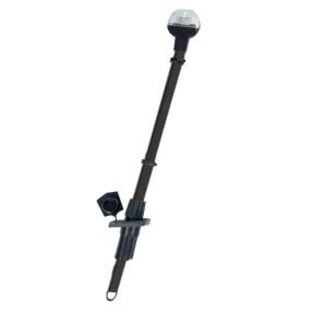   Körfény fehér LED süllyeszthető eloxált fekete 54 cm EVA