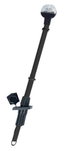 Körfény fehér LED süllyeszthető eloxált fekete 54 cm EVA