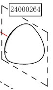 Držák hlavy motoru Haswing Osapian a Cayman B55,T55, B55 GPS, B80 GPS bílý HSW