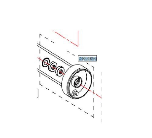 Haswing Cayman B80 B101 Kryt nápravy GPS bílý HSW