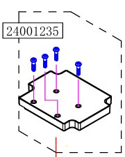 Sada elektroniky Haswing Cayman B55 PCB New