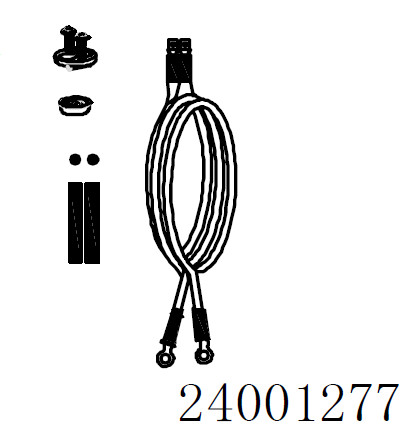 Haswing Protruar 2 a 3 12V, 3 24V bateriový kabel HSW