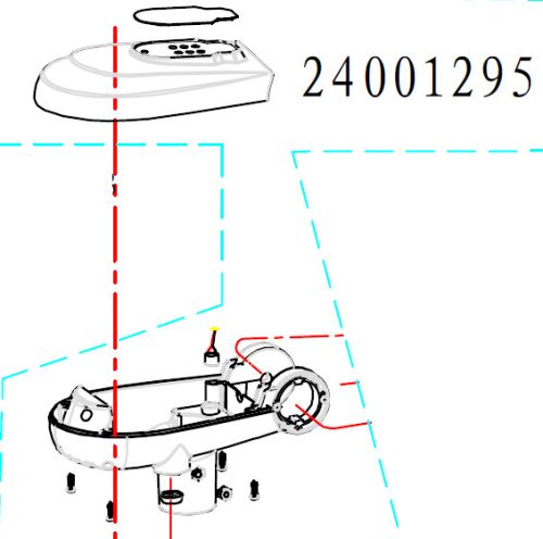 Haswing Protruar 1, horní/dolní pouzdro HSW