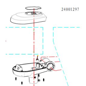 Haswing Protruar 2 24 V horní/dolní kryt HSW