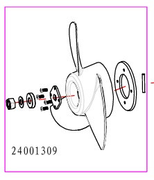 Haswing Propeller Protruar 1.0-2.0 nový
