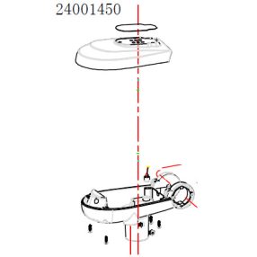Haswing Protruar 3 12V horní/dolní kryt HSW