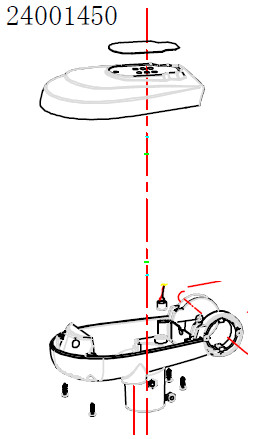 Haswing Protruar 3 12V horní/dolní kryt HSW