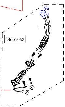 Haswing Cayman B55 GPS, B101 GPS kabel baterie HSW