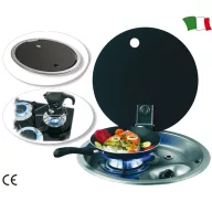Plynový sporák s jedním hořákem kulatý 340 mm