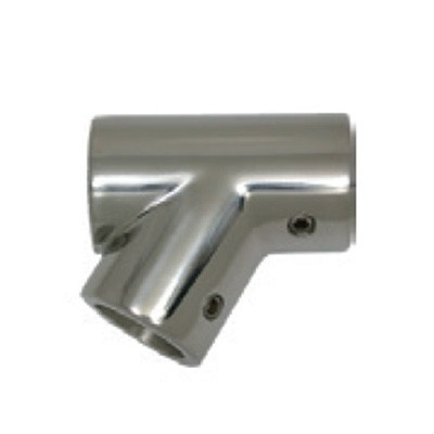 Bariérový konektor T-konektor z nerezové oceli 60 stupňů 25 mm