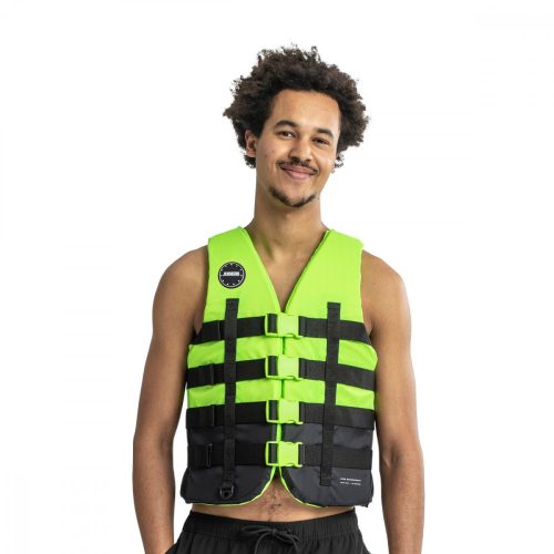 Sportovní vesta Jobe 4 přezky Life Vest Lime 2XL