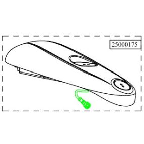   Haswing Cayman B55 GPS, B101 GPS kryt s GPS jednotkou bílý HSW 