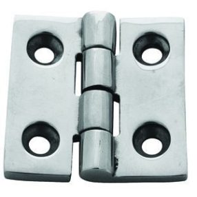 Zsanér inox öntött 38,1x38,1 mm EVA