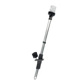 Kruh bílý hliníkový ECO 54 cm, vlajka, černý