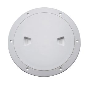 Tárolórekesz fedél kör műag 203 mm  fekete EVA