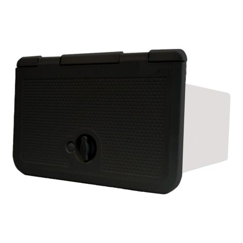 Úložný prostor pro HIFI černý ABS 285x180x250