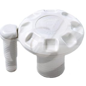 Vzduch s uzávěrem nádrže. bílá