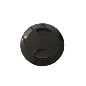 Tárolórekesz fedél kör műag fekete 130-170mm EVA