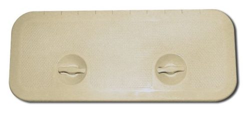 Víko úložného prostoru se západkou ABS béžová 248x603 mm