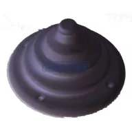 Výfukový zvon Bowden z černého materiálu