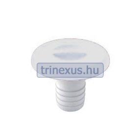 Víčko nádrže s plastovým krytem červené barvy