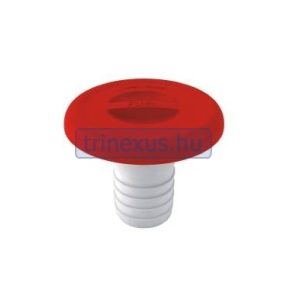 Víčko palivové nádrže s červeným plastovým krytem