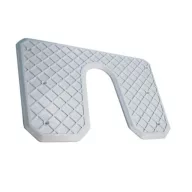 Antivibrační zrcadlo z plastu 316x212 mm
