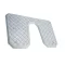 Antivibrační zrcadlo z plastu 316x212 mm