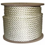Kroucený provaz PE 12 mm bílý