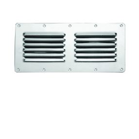 Szellőzőlemez inox 230 x 115 mm EVA