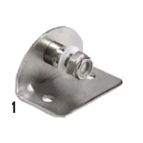 Gázrugó rögzítőelem INOX belső menetes 30x50x30mm EVA