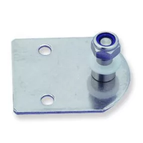 Gázrugó rögzítőelem lapos INOX 45x35 mm EVA