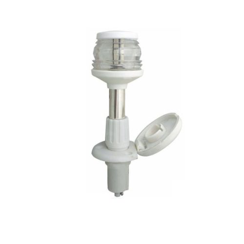 Kulaté bílé vestavné LED světlo 53 cm od