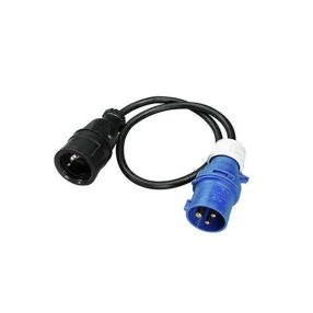 Parti áram adapter 2P-3P 0,3 m EVA