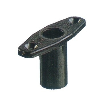 Plastová základna kormidelní vidlice zapuštěná 17 mm
