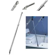   Teleskopická nosná trubka bimini z nerezové oceli 75/120 cm