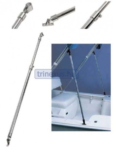 Teleskopická nosná trubka bimini z nerezové oceli 75/120 cm