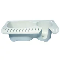 Vestavný úložný box bez víka, plast 255x89 mm