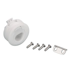 Fedélnyitó retesz műag fehér 61 mm EVA