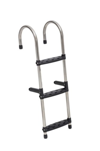 Hajólétra rozsdamentes keskeny 4 fokos EVA