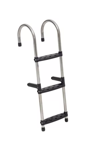 Hajólétra rozsdamentes keskeny 5 fokos EVA