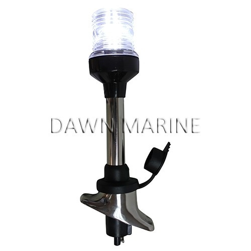 Kruh LED bílý odnímatelný z nerezové oceli 23 cm