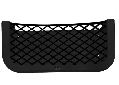 Tárolóháló kerettel ragasztható fekete 254x117x31 mm EVA
