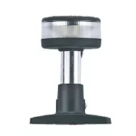 Bílý kruh se 6 LED diodami, základna, v černém pouzdře