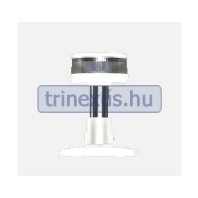 Bílý kruh se 6 LED diodami, podstavec, v bílém pouzdře