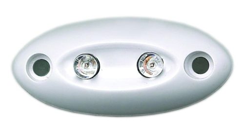 Kabinfény 2 leddel sülyesztett fehér EVA