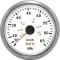Tachometr KUS 35 MPH z nerezové oceli-černý