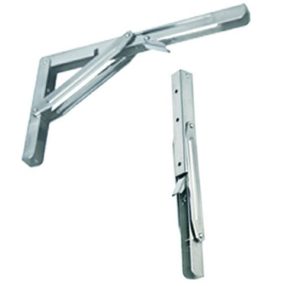 Skládací kovová podpěra nohy stolu 30,3x16,5 cm