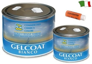 Gelcoat s bílým tužidlem 0,5 kg