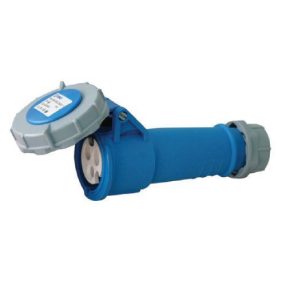 Parti áram csatlakozó anya fedéllel 16 A EVA